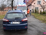 Zderzenie renault z fordem w Dzierżoniowie