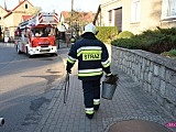 Trzy zastępy straży pożarnej w Pieszycach
