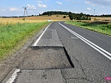 Wypadek na drodze Mościsko - Grodziszcze