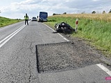 Wypadek na drodze Mościsko - Grodziszcze