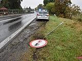 Dacią wypadł z ósemki  w Łagiewnikach