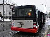 Zderzenie audi z autobusem w Dzierżoniowie