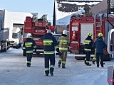 Pożar piekarni w Uciechowie w gminie Dzierżoniów