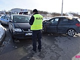 kolizja na strefie ekonomicznej w Dzierżoniowie