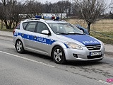 Kolizja audi z ciągnikiem rolniczym