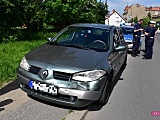 Zderzenie renault z bmw w Dzierżoniowie