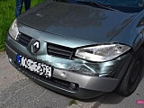 Zderzenie renault z bmw w Dzierżoniowie