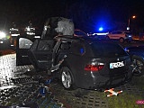 Pożar BMW w Dzierżoniowie