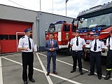 Samochód z KP PSP w Dzierżoniowie dla OSP Łagiewniki
