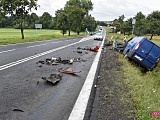 Zderzenie dwóch busów na ósemce