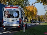 Zderzenie trzech samochodów na ósemce