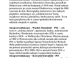 Maniecki do Dworczyka: Zrobiłem listę naszych osób do wykorzystania do spółek czy agecni. Zbieram cv.