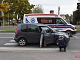 Potrącenie pieszej w Dzierżoniowie