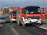 Zderzenie dwóch pojazdów na obwodnicy Bielawy