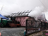 Pożar stodoły w Młynicy