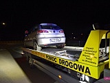 Seatem wypadł z ronda na drodze Dzierżoniów - Pieszyce