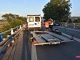 Zderzenie czterech pojazdów na ósemce w powiecie dzierżoniowskim