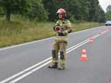 Wypadek na drodze Dzierżoniów - Łagiewniki