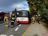 Straż pożarna wezwana do pożaru autobusu