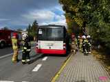 Straż pożarna wezwana do pożaru autobusu