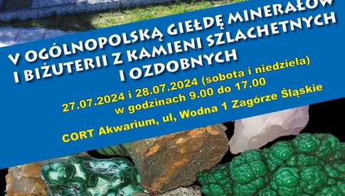 V GIEŁDA MINERAŁÓW I BIŻUTERII 