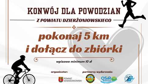 Konwój dla powodzian z powiatu dzierżoniowskiego