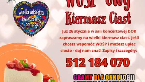 Dzierżoniów. WOŚP-owy Kiermasz Ciast