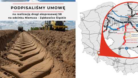 Kolejna umowa na realizację drogi ekspresowej S8