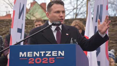 Sławomir Mentzen w Dzierżoniowie