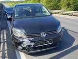 Zderzenie volkswagena z oplem w Sieniawce
