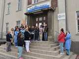 Protest pracowników ochrony zdrowia w Dzierżoniowie i Bielawie