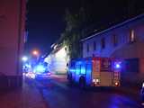 Pożar budynku wielorodzinnego w Dzierżoniowie