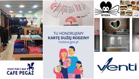 Dzierżoniów. Nowi partnerzy karty seniora i dużej rodziny