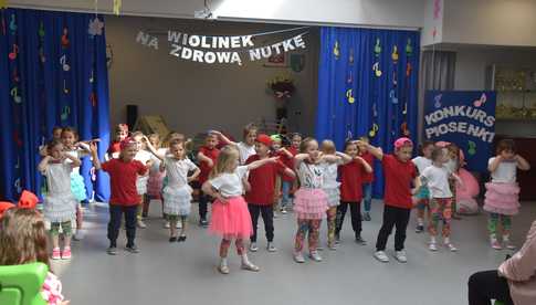 Konkurs piosenki przedszkolnej Wiolinek na zdrową nutkę