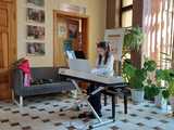 Spotkanie z czytelnikami w piławskiej bibliotece
