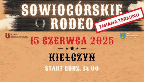 Sowiogórskie Rodeo – zmiana terminu