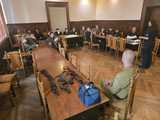 Uczniowie klas mundurowych z Bielawy z wizytą w Komendzie Powiatowej Policji