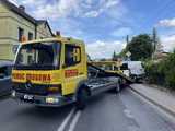 Pijany kierowca citroena wjechał w ogrodzenie w Pieszycach