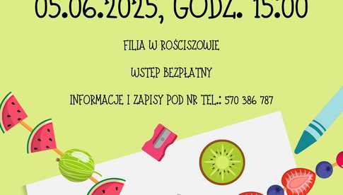 Dzień Dziecka w Filii MBP-CK w Rościszowie