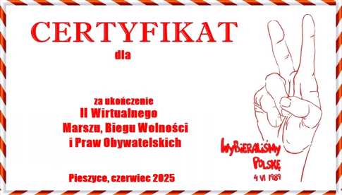 II Wirtualny Marsz, Bieg Wolności i Praw Obywatelskich