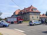 Zderzenie mercedesa i seata w Pieszycach