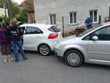 Kia stoczyła się na volkswagena