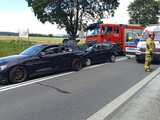 Zderzenie volkswagena z bmw w Niemczy
