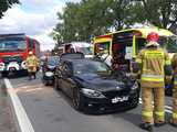 Zderzenie volkswagena z bmw w Niemczy