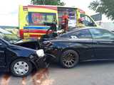 Zderzenie volkswagena z bmw w Niemczy