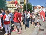 Bielawa. Manifestacja Stop imigrantom 