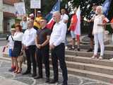Bielawa. Manifestacja Stop imigrantom 