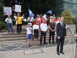 Bielawa. Manifestacja Stop imigrantom 