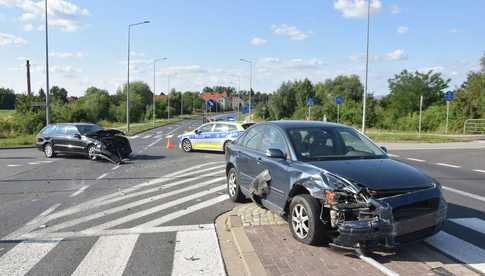 Wypadek na obwodnicy Bielawy