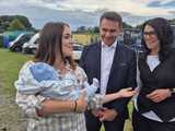 Piesza Pielgrzymka Diecezji Świdnickiej na Jasną Górę w gminie Łagiewniki